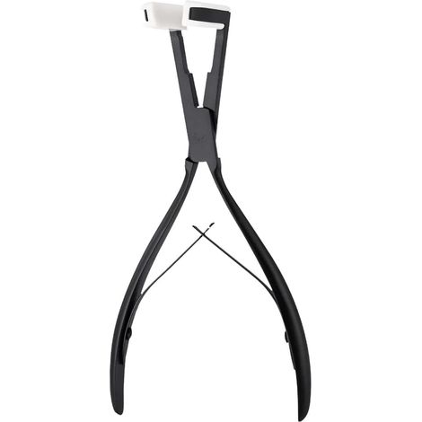 Stainless steel needle-nose pliers for hair extensions - Flat pliers for tape-in extensions (1/5)