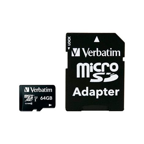 Verbatim Premium 64 Go MicroSDXC Classe 10