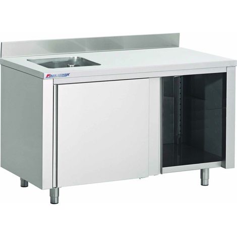Table Armoire Adossee Du Chef Portes Couliss. Prof. 700 - Prodirest