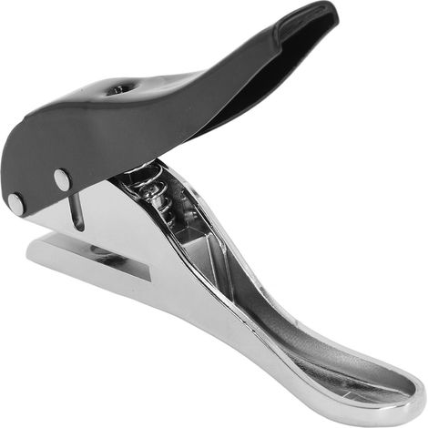 8-mm-Einzellochstanze, robuste Handlochzange, tragbare Lochzange für Papier, Gürtel und PVC-Folie (1/5)