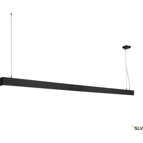SLV 1001409 GLENOS, suspension profilée, 2m, noir, SMD LED 103W, 4000K