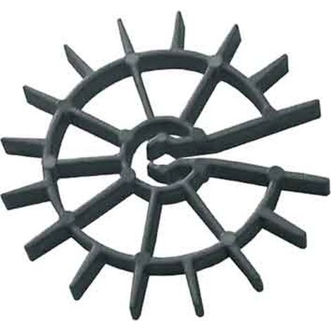 DISTANZIATORE CIRCOLARE PER CASSERO  H 20 mm - Ø tondino 4-8 mm Q.TA 1000