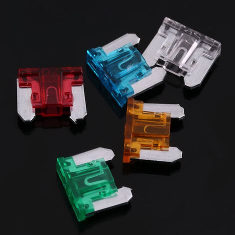 Set mit 120 verschiedenen Mini-Flachsicherungen 5A-30A für Auto, LKW, SUV, Pkw. (1/5)
