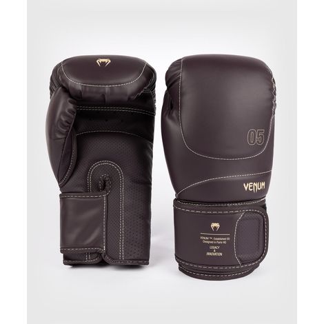 Gants de boxe Venum Impact Evo Chocolat 12 oz (1/5)
