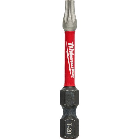 Bit SHOCKWAVE per avvitatori ad impulsi Milwaukee 50 mm - TX 20 (1/2)