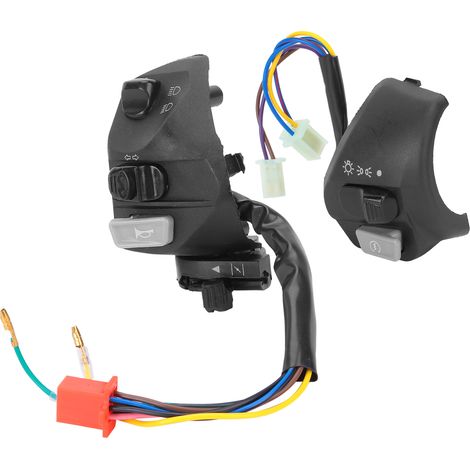 2 universelle 22-mm-Scheinwerferbedienungsgriffe für Motorrad/Quad – Lenkerschalter (1/5)