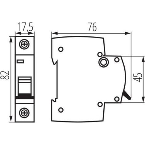 Protecteur de surtensions - - KL-23146 - 20A - Rail TH35 - Blanc (1/2)