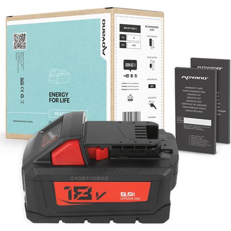 Batería para Milwaukee M18 B5 18V 8.0Ah (1/5)
