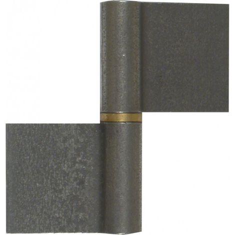 Bisagra de rejilla de acero bruto, Al.100 x L.90 x P.16 mm AFBAT