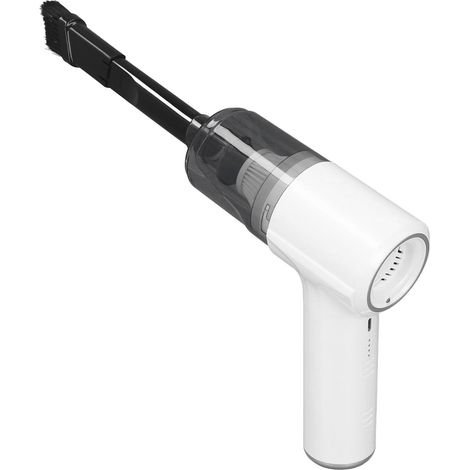 Aspirateur sans fil 90000 tr/min 18,5 kPa, baladeur portable pour voiture, nettoyage puissant, compact, rechargeable, idéal intérieur et auto (1/5)