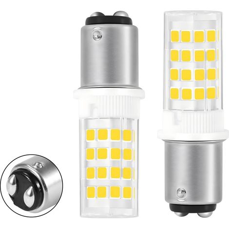 Ampoule de remplacement 12V-24V DC/AC, culot baïonnette à double contact (1/5)
