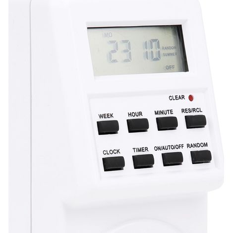 Prise de minuterie électronique TM03 (norme européenne 230 V) (1/5)