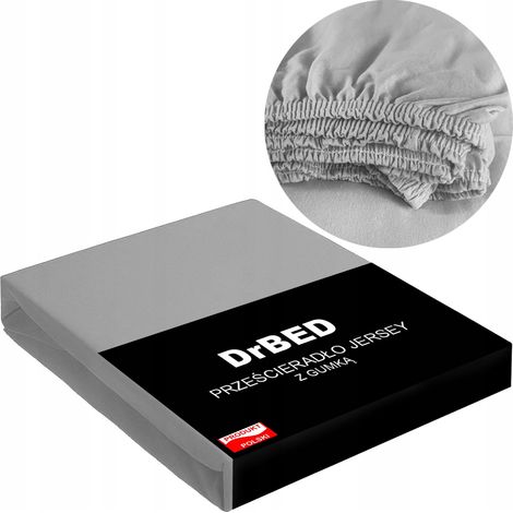 Lenzuolo con angoli 120x200 Jersey Anti-pilling Traspirante Grigio PL (1/4)