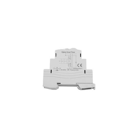 Disjoncteur Tuya Smart Life ZigBee Rail DIN 1P unipolaire à contact sec Relais temporisé Application Télécommande (1/4)