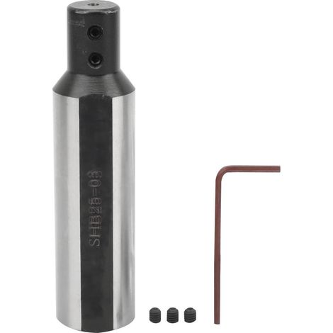 Jeu d'outils de tournage intérieur à petit alésage SHB25-03 3mm, porte-outil en carbure pour tours métalliques (1/5)