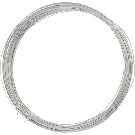 filo diametro 2,4mm x 143 m: Filo in acciaio zincato ideale per recinzioni permanenti per ovini e bovini (1/2)