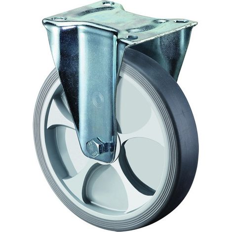 Ruleta fija D.250 mm Capacidad de carga 300 kg Thermopl