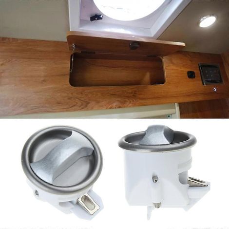 Verrou de porte de placard sans clé, installation facile pour yachts et camping-cars (1/4)