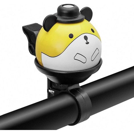 Tonos de llamada para bicicletas infantiles: tonos de llamada ajustables de dibujos animados de pandas: fuertes para niñas, niños y adultos. (1/5)