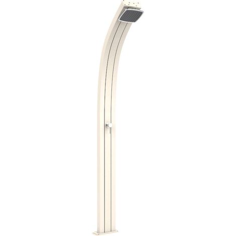 Doccia solare in alluminio Spring 100 Arkema 25 Lt  Beige (1/5)