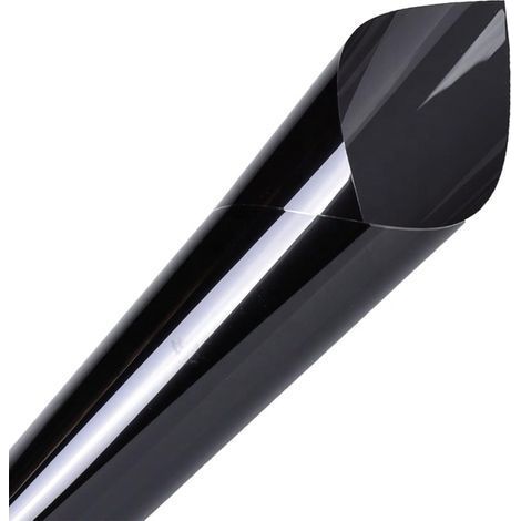 1 Rouleau Film Vitré Noir 0,75M X 3M Nano Céramique Protection UV Chaleur Voiture (1/5)