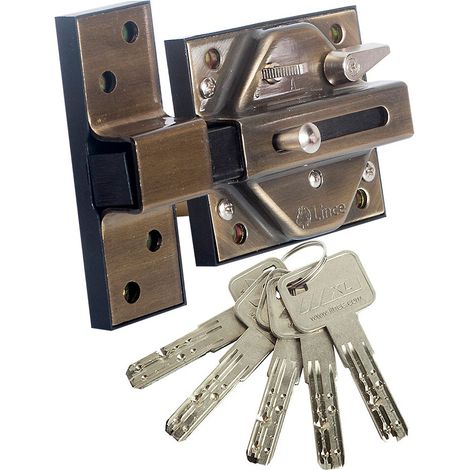 Serrure Haute Sécurité 7930r Finition Bronze Anglais 97930rbi Lince - LINCE (1/2)