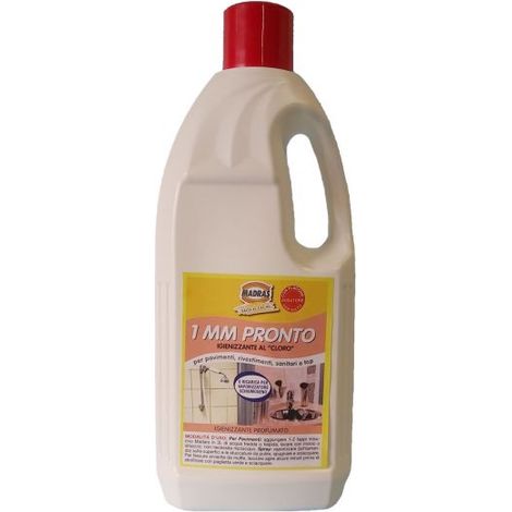 1MM PRONTO Igienizzante profumato al cloro x rivestimenti e sanitari 2 LT MADRAS