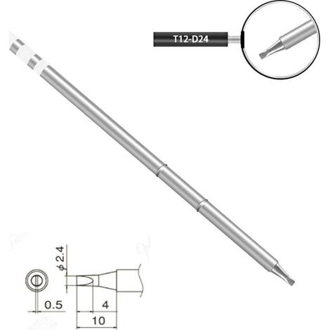 SEQURE T12 Soldering Iron Tips for MSS12SI012SI012 ProSI012 Pro Max T12-D24 (1/4)