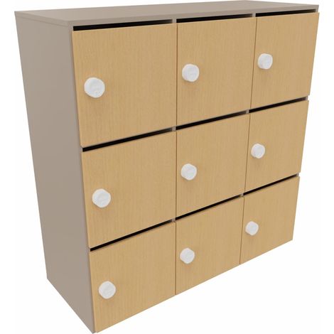 Casier de rangement à serrure avec fente Quadre (1/5)