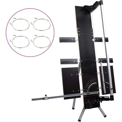 Vidaxl – Découpeuse à mousse 200 W – Longueur de coupe 137 cm – Hauteur de coupe 33 cm – Pour contreplaqué et mousse dense