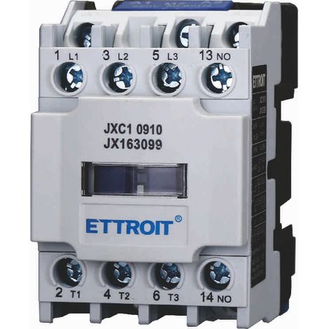 ETTROIT JX163099 JXC1 Schütz AC 220 V 50/60 Hz Spule 3P 3 Pole Normalerweise offen Ie 9 A Ue 380 V (1/4)