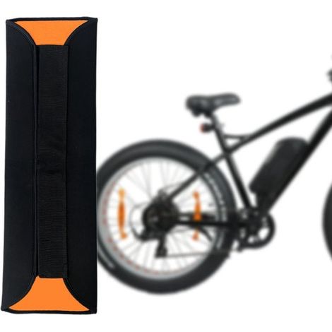 Akkuabdeckung für E Bikes Rahmenschutz für E Bike Akkus Tragbarer Kälteschutz aus Neopren Kälte , staub und wasserdichte Schutzabdeckung Akkuschu (1/5)