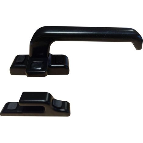 Cierre Ventana Pres Aluminio Negro 6801 Izq