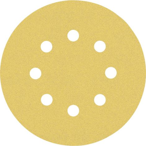 Bosch Accessories EXPERT C470 2608900912 Feuille abrasive pour ponceuse excentrique perforé Grain 120 (Ø) 125 mm 50 pc( (1/10)
