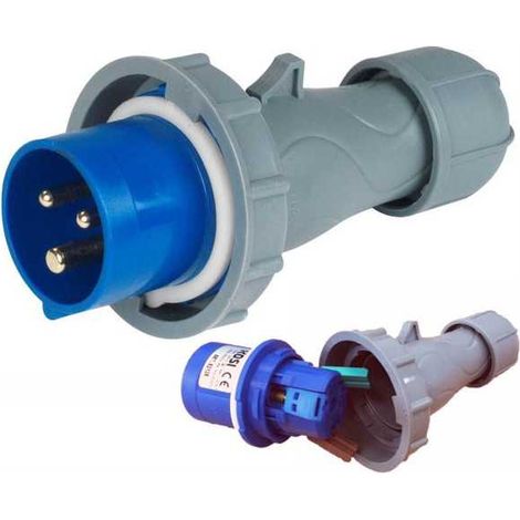 Prise Cee 2P IP67 Connexion Rapide Rose