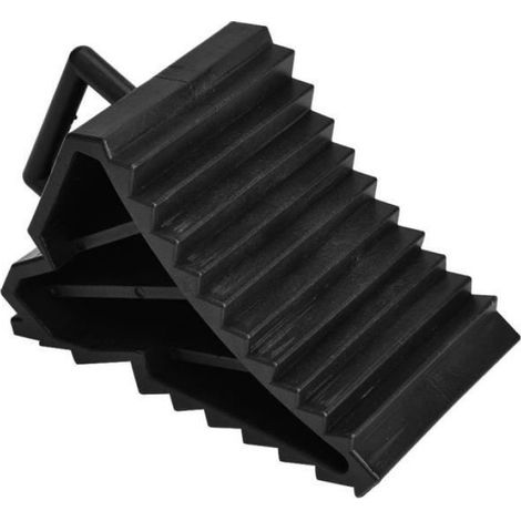 2 Butées de roue, Plastique ABS, Noir, Universel, Pour voiture (1/4)