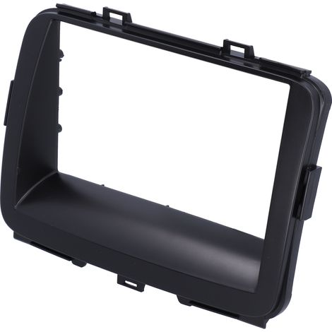 2DIN-Autoradio-Einbausatz für KIA Carens ab Baujahr 2013, inklusive Armaturenbretthalterung, DVD-Blende, Ersatzblende und schwarzem Mittelkonsolen-Set. (1/5)