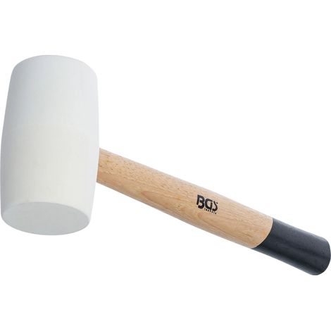 Maillet en caoutchouc BGS 70140 manche hickory 750g (1/5)
