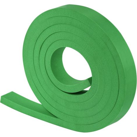 Glen Dimplex Unterleg-Dämmstreifen elastisch, Dicke 12mm max. Belastung 140kg/lfm Länge 2,5m zuschneidbar, Grün