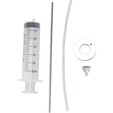 Ortviai Kit de réglage du niveau d'huile pour fourche de moto MP-1174-S avec anneau ajustable et mesure précise (1/5)