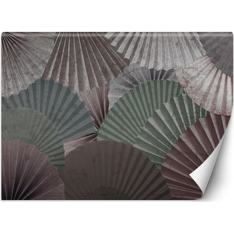 Fototapete Japanischer Fan Abstrakt 250x175 cm (1/5)