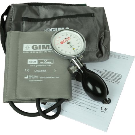 Gima 32729 Sfigmo Sirio per Adulti, Bracciale, Grigio