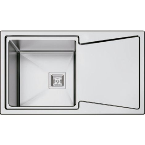 Fregadero Cuadrado Encastrar 86 x 50 Nueva York - 1 Seno - Acero INOX