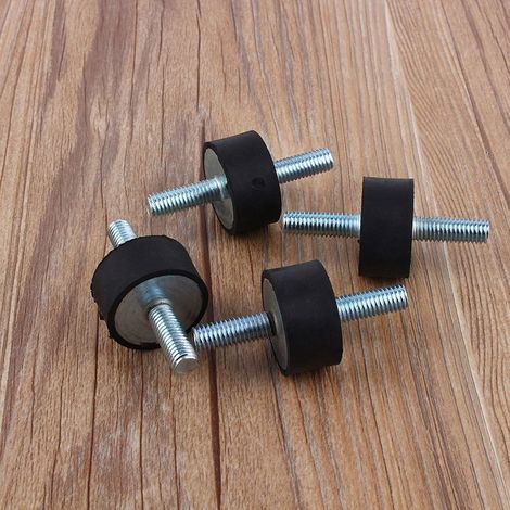 Silent Bloc M8 30 15,Silent Bloc M10,Cylindre Bloc Caoutchouc,Isolateurs De Vibration Avec Filetage 38,Supports D'Isolateur De Vibrations En Caoutchouc,Bobine En Caoutchouc M8,Supports En Caoutchouc D (1/3)