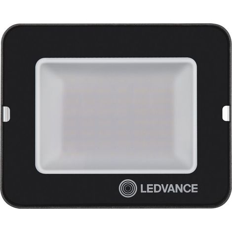 Faro Proiettore 50W Compact Corpo Nero Luce Fredda 6500K 5000lm Ledvance