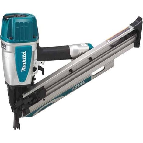 Makita – Cloueur pneumatique 90 mm 8.3 bar – Mécanisme anti-tir à vide – Ajustement profondeur sans outil – Pour bois dur et teck (1/4)