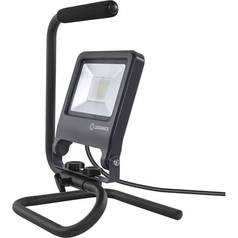 Ledvance – Luz de trabajo LED 30W 2700Lm 4000K IP65 – Cabezal giratorio – Diseño compacto para garajes y talleres – Ahorro energético hasta 80% (1/3)
