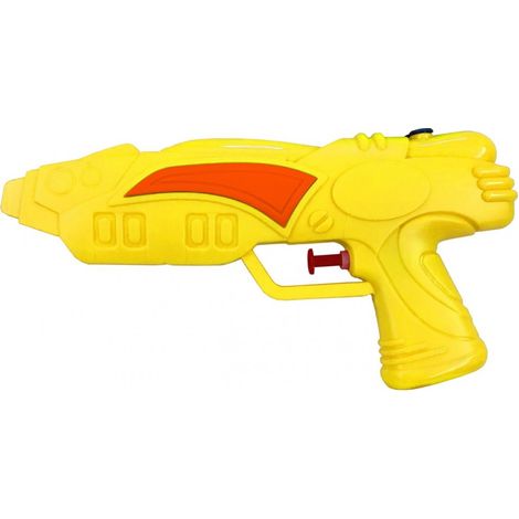 Marbueno pistola de agua plastico presion color amarillo 21,5x11 cm