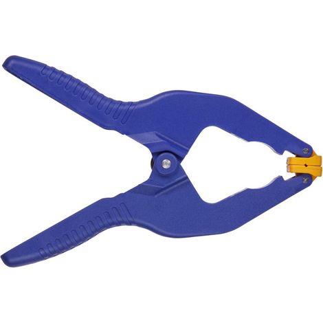 IRWIN T58300EL7 abrazadera Abrazadera de resorte 7,5 cm Azul, Amarillo (1/2)