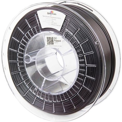 Spectrum PET-G filament charbon de sorcier 1.75 mm 1 kg (1/2)